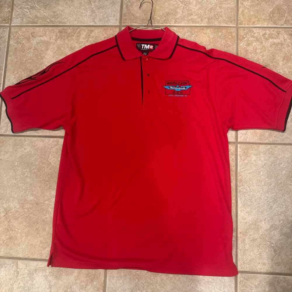 Red Polo Shirt Wichita Classic Thunderbirds